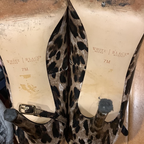 White House black market cheetah print heels - Picture 8 of 8